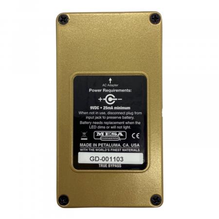 Mesa Boogie (メサブギ) オーバードライブ GOLD MINE 動作確認済み