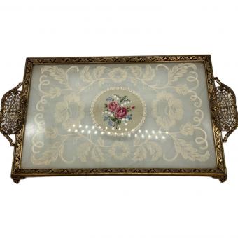 アンティークドレッシングトレイ