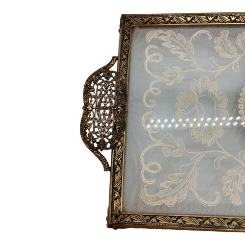 アンティークドレッシングトレイ