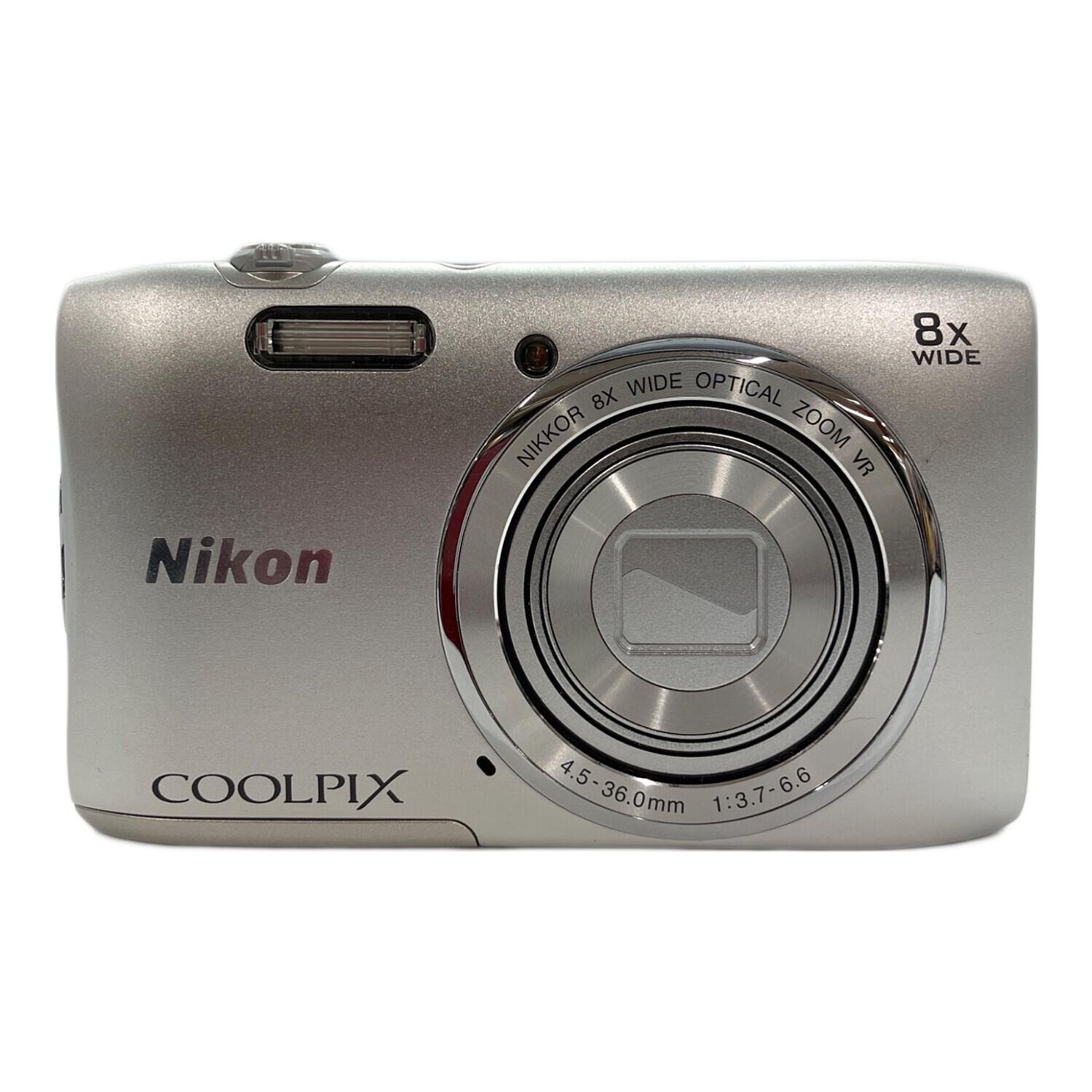 Nikon COOLPIX S3600 シルバー Nikon (ニコン) コンパクトデジタルカメラ COOLPIX S3600｜トレファク