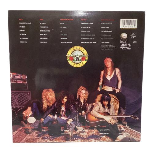 Guns N' Roses(ガンズ・アンド・ローゼズ) Appetite For Destruction LP 924 148-1wx125