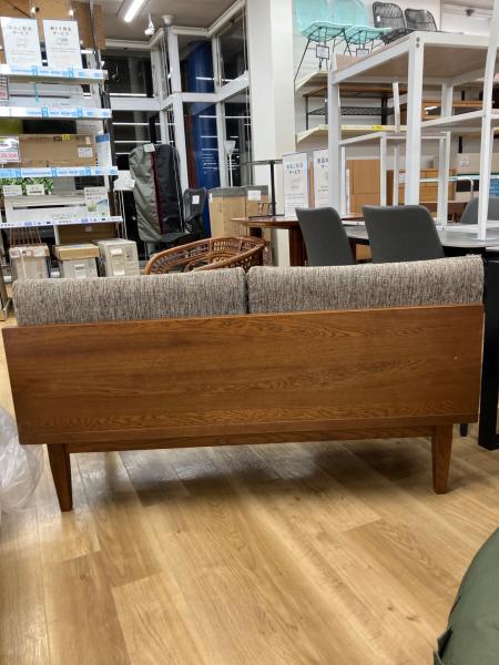 UNICO (ウニコ) ベンチ バックレスト ライトグレー WICK｜トレファクONLINE