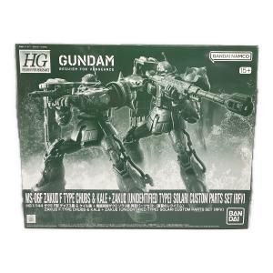 BANDAI (バンダイ) HG ザクIIＦ型 チャブス機＆ケイル機＋無識別型ザクII ソラリ機再現パーツセット(復讐のレクイエム) ガンプラ