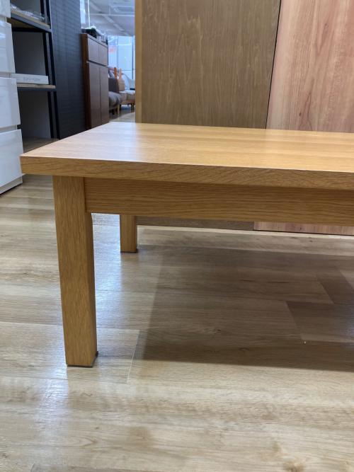 無印良品 (ムジルシリョウヒン) ローテーブル ナチュラル　オーク材