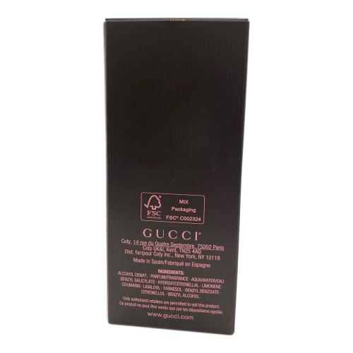 GUCCI (グッチ) オードパルファム 蓋欠品 50ml 残量50%-80% フローラゴージャスガーデニアオードパルファン