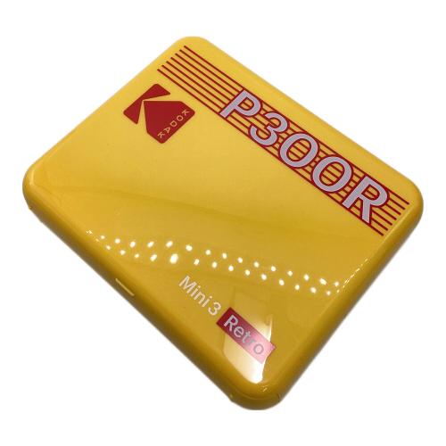 Kodak (コダック) Mini 3 Retro 4PASS ポータブルフォトプリンター P300R
