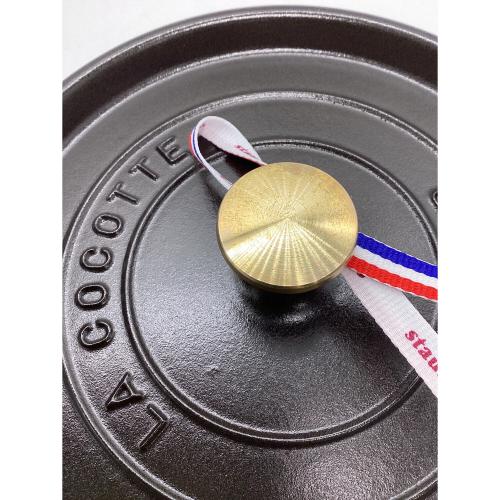 Staub (ストウブ) 両手鍋 40502-285 ブラック グランドココット