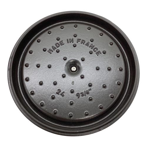 Staub (ストウブ) 両手鍋 40502-285 ブラック グランドココット