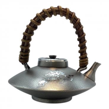 急須 錫製 茶道具 サツマ高山造 薩摩錫器煎茶道具 茶器 工芸 古美術 骨董 さつま朝日堂 薩摩錫器 茶筒｜トレファクONLINE