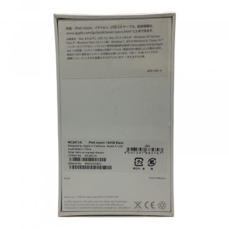 Apple (アップル) iPod Classic MC297J/A 160GB BLACK｜トレファクONLINE