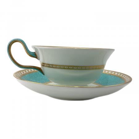  ターコイズブルー　ユーランダー パウダーターコイズ　皿 Wedgwood (ウェッジウッド) カップ&ソーサー 黒壺 ユーランダー