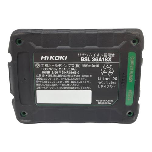 HIKOKI (ハイコーキ) コードレスインパクトドライバ WH18DC