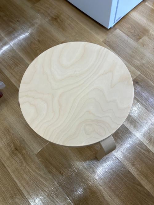 artek (アルテック) スツール 11 ナチュラル スツール60