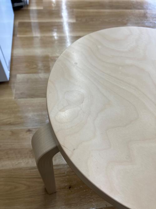 artek (アルテック) スツール 11 ナチュラル スツール60