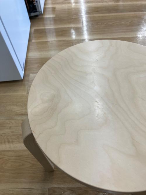 artek (アルテック) スツール 11 ナチュラル スツール60