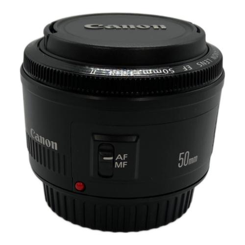 CANON (キャノン) 単焦点レンズ EF50mm F1.8 II レンズキズ有