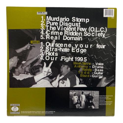 One Life Crew/Crime Ridden Society LP VR28