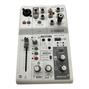 YAMAHA (ヤマハ) ライブストリーミングミキサー AG03MK2