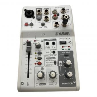 YAMAHA (ヤマハ) ライブストリーミングミキサー AG03MK2