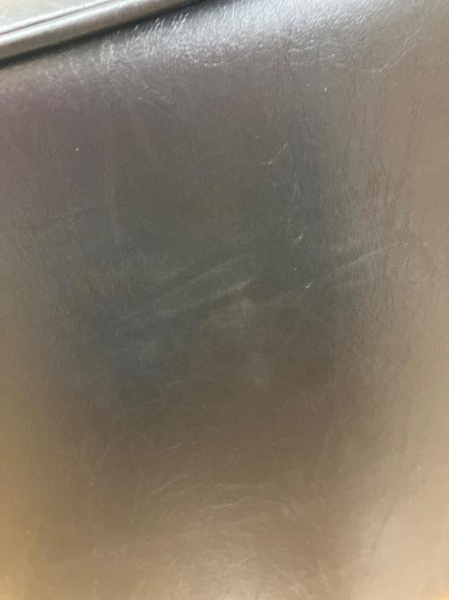 カリモク60 (カリモクロクマル) 3人掛けソファー 93 ブラック ロビーチェア：U36213BDK オットマン：X36206BDK