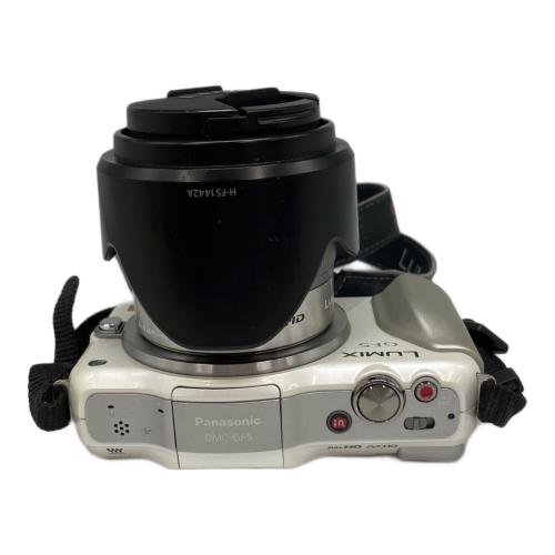 Panasonic (パナソニック) コンパクトデジタルカメラ DMC-GF5 レンズH-FS1442a付 互換充電器付