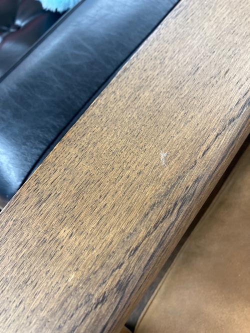 EASY LIFE (イージーライフ) 3人掛けソファー 2.5Pオーカー WF-2 オットマン付