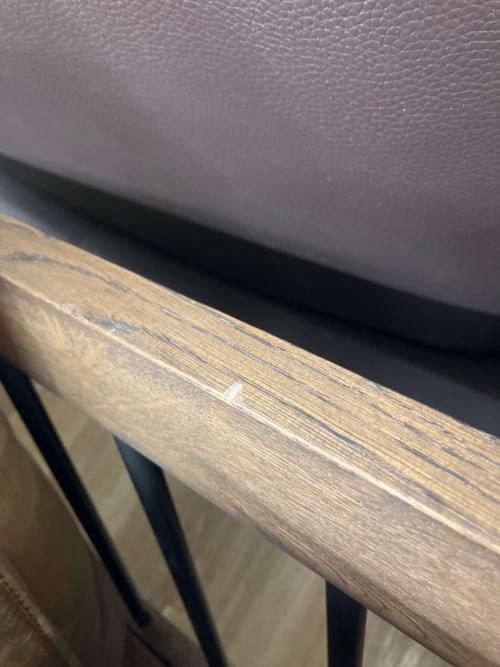 EASY LIFE (イージーライフ) 3人掛けソファー 2.5Pオーカー WF-2 オットマン付