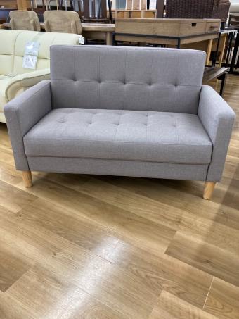 2人掛けソファー グレー