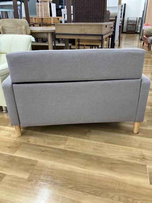 2人掛けソファー グレー