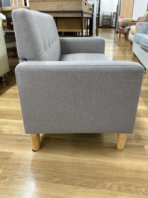 2人掛けソファー グレー