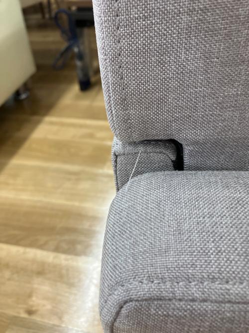 2人掛けソファー グレー