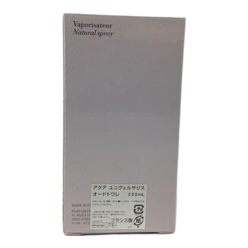maison francis kurkdjian (メゾン フランシス クルジャン) オードトワレ 200ml アクア ユニヴェルサリス　未開封品
