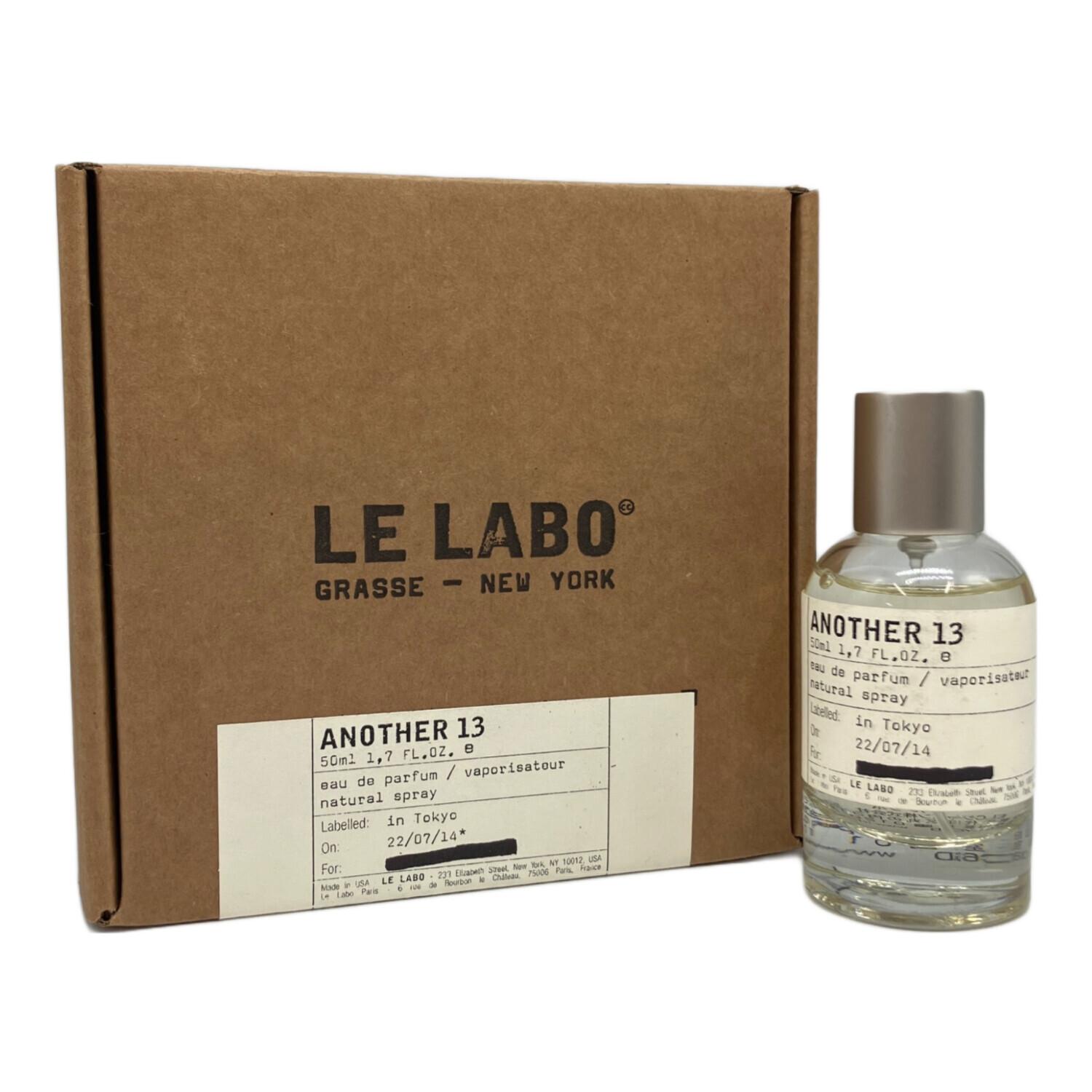 ルラボ　アナザー13 50ml 残量60% ルラボ アナザー13 50ml 残量60% ルラボ 香水 アナザー13 50ml」の人気
