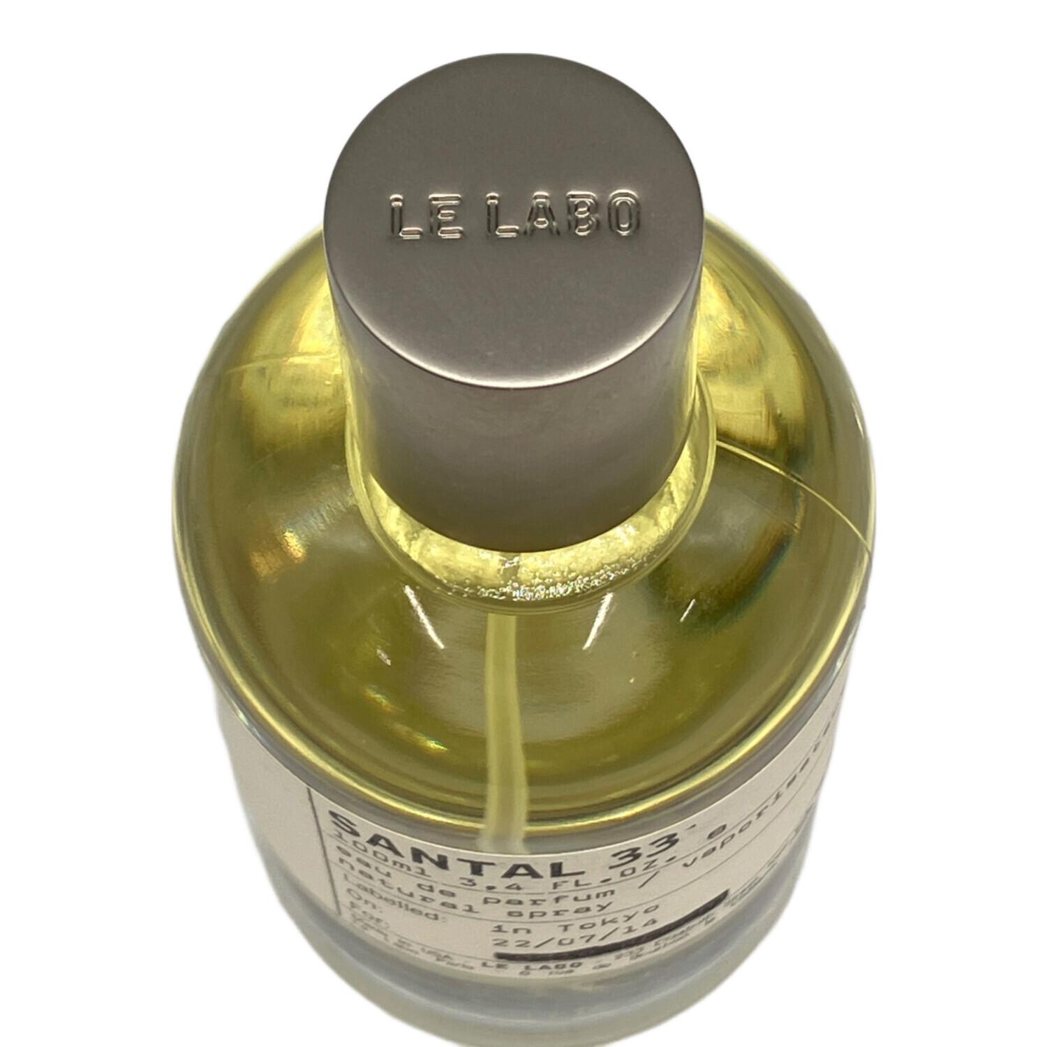 LE LABO (ル ラボ) オードパルファム 100ml 残量80%-99% サンタル33