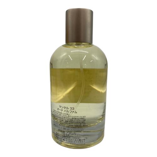 LE LABO (ル ラボ) オードパルファム 100ml 残量80%-99% サンタル33