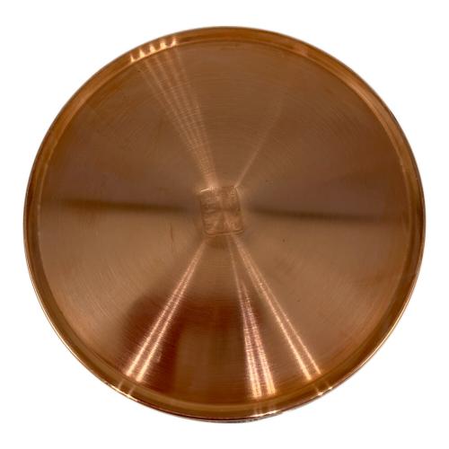 開化堂 (カイカドウ) 純銅茶筒 平型200g