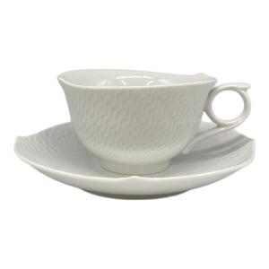 Meissen (マイセン) カップ&ソーサー 波の戯れホワイト