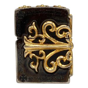 ZIPPO (ジッポ) ライター 2021年製 メタルジャケット サイドクロス USA製