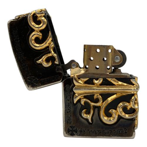 ZIPPO (ジッポ) ライター 2021年製 メタルジャケット サイドクロス USA製