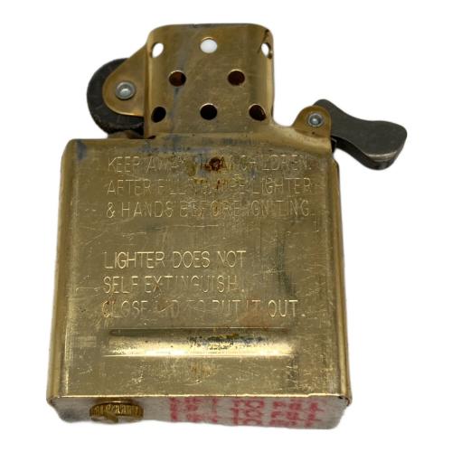 ZIPPO (ジッポ) ライター 2021年製 メタルジャケット サイドクロス USA製