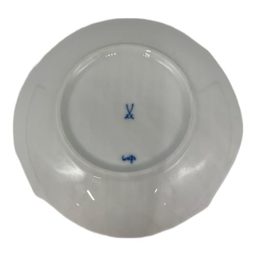 Meissen (マイセン) カップ&ソーサー ヨゴレ有 波の戯れホワイト