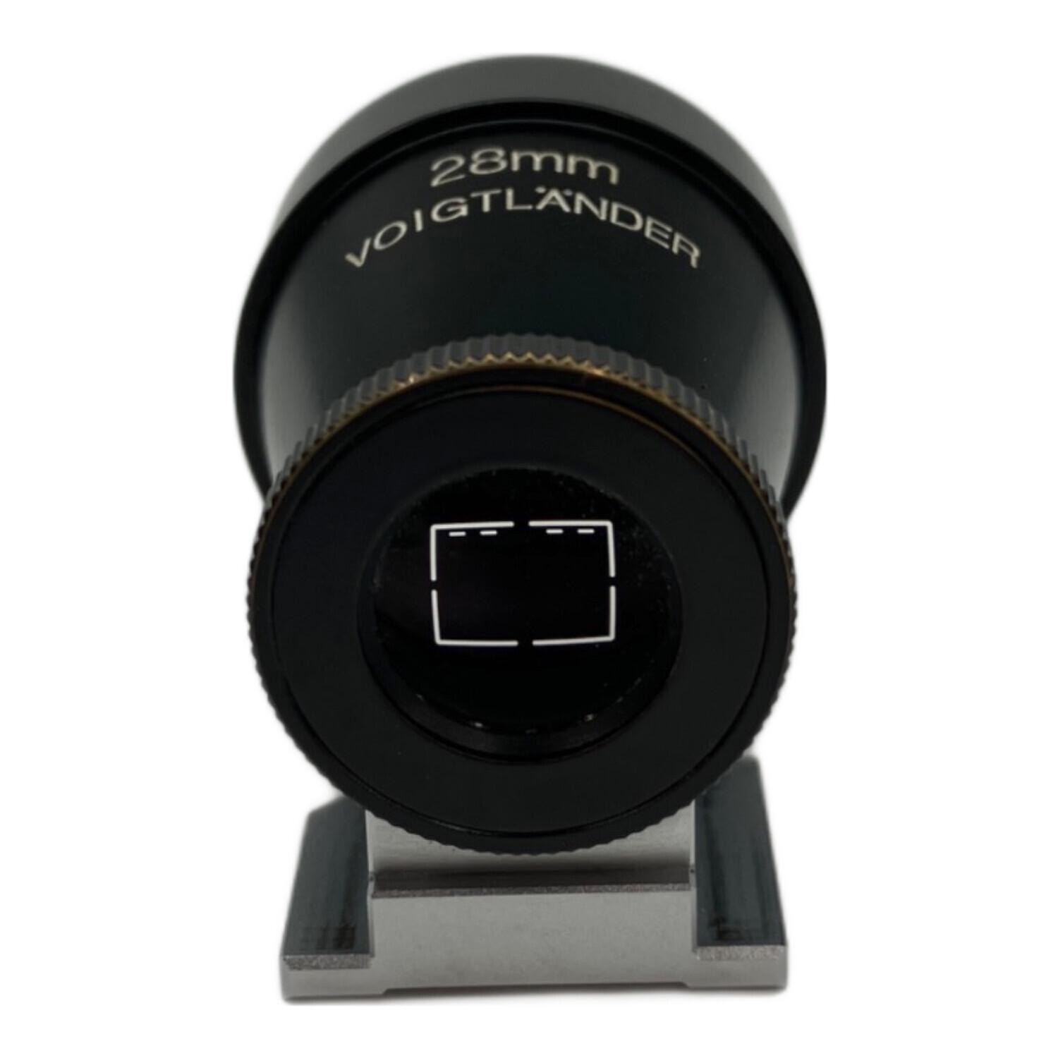 フォクトレンダー 28mm ビューファインダー Voigtlander 28mm View Finder ビューファインダー Black 箱付き