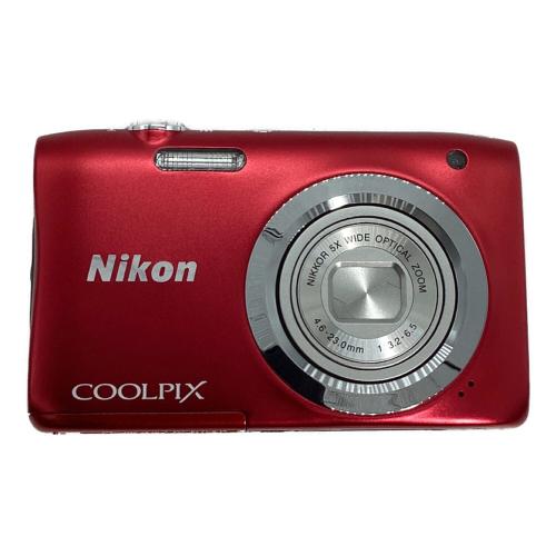 Nikon (ニコン) コンパクトデジタルカメラ COOLPIX A100 充電器欠品 画面ヤケ有