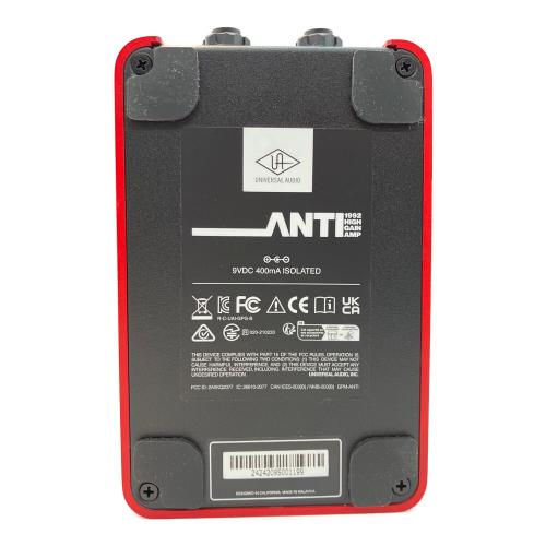 UNIVERSAL AUDIO (ユニバーサルオーディオ) アンプ・エミュレーター・ペダル UAFX ANTI 1992 High Gain Amp
