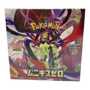 ムニキスゼロBOX ポケモンカード シュリンク付き @