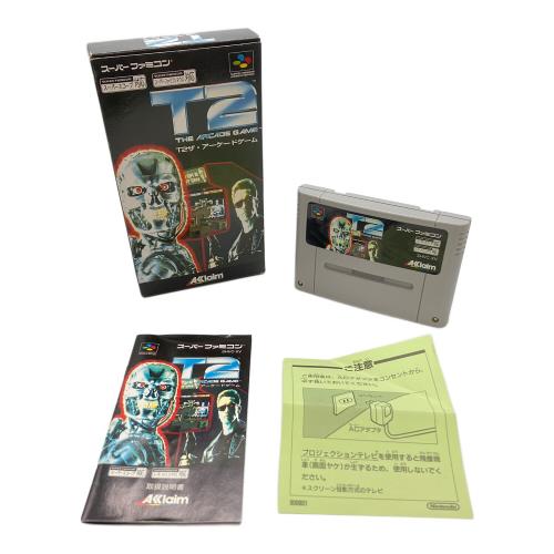 T2ザ・アーケードゲーム スーパーファミコン用ソフト -