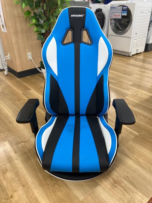 AK Racing (エーケーレーシング) ゲーミング座椅子 AKR-GYOKUZA/V2-BLUE ブルー×ブラック 極坐 V2