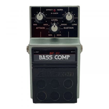 MAXON (マクソン) コンプレッサー BASS COMP BP-01 日本製 動作確認済み(電池)