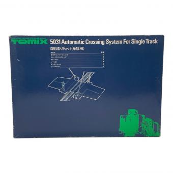 TOMIX (トミックス) Nゲージ 1/150 自動踏切セット(単線用) 通電確認済み