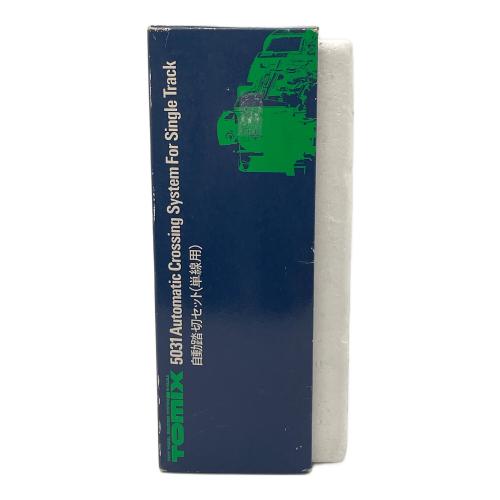 TOMIX (トミックス) Nゲージ 1/150 自動踏切セット(単線用) 通電確認済み